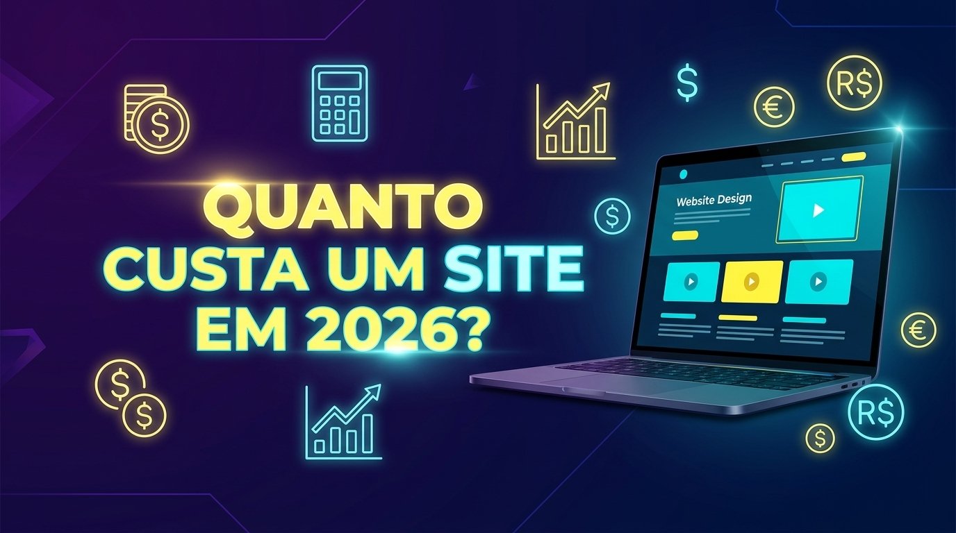 Valores e custos de quanto custa criar um site